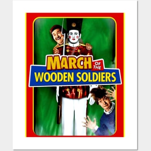 March of the wooden Soldiers  Laurel and Hardy Movie Poster Posters and Art